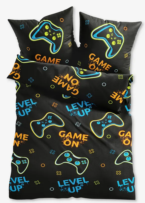 Bettw&auml;sche mit Gamer Design, bonprix
