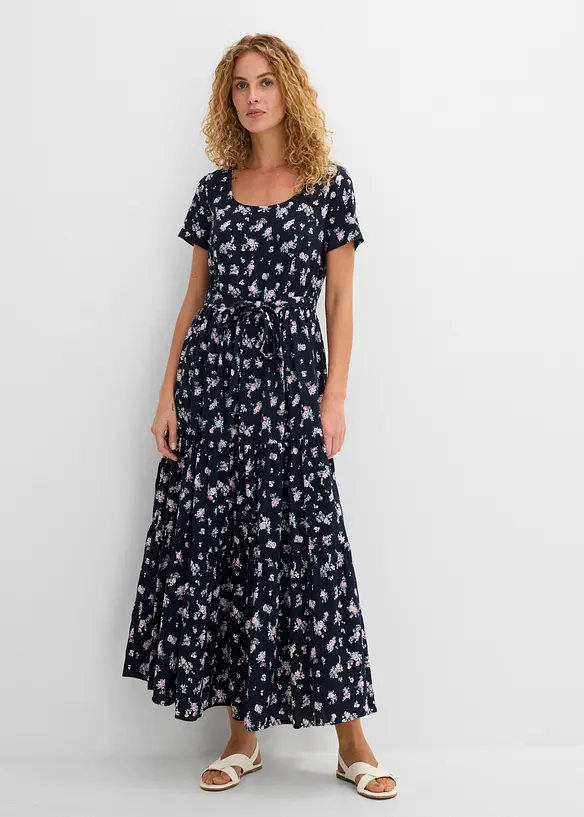 Kleid mit kurzen &Auml;rmeln, bonprix