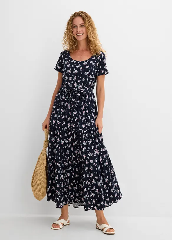 Kleid mit kurzen &Auml;rmeln, bonprix