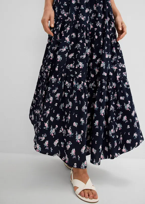 Kleid mit kurzen &Auml;rmeln, bonprix