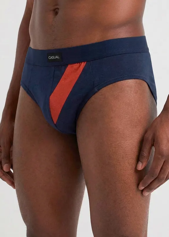 Lot de 5 slips coton, bonprix