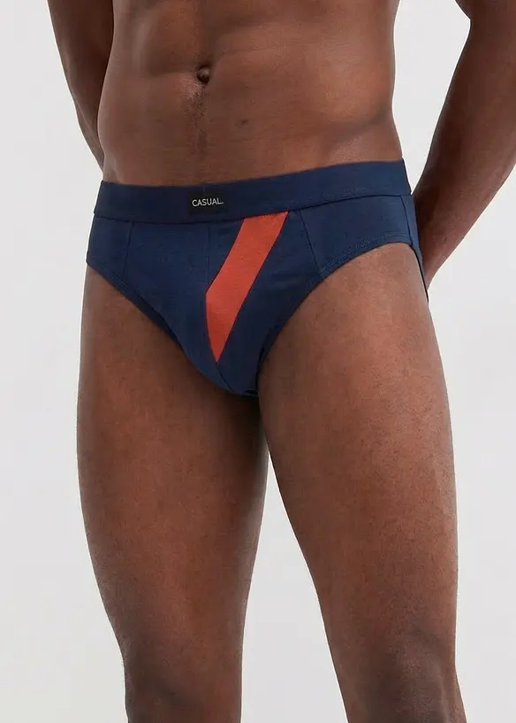 Lot de 5 slips coton, bonprix