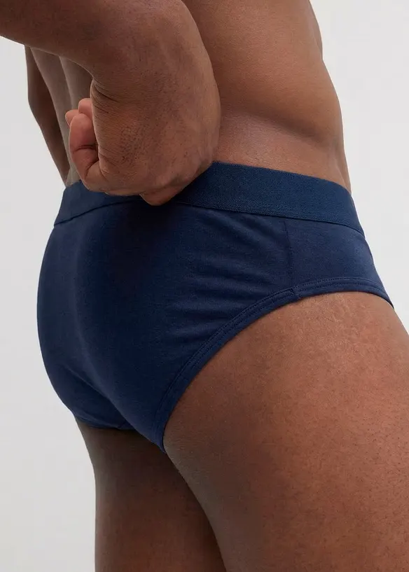 Lot de 5 slips coton, bonprix