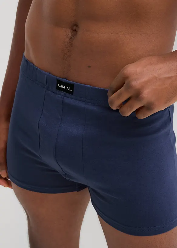 Lockere Jersey Boxershorts aus Baumwolle (3er Pack), bonprix