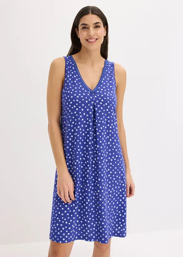 Nuisette courte et douce en viscose m&eacute;lang&eacute;e, bonprix