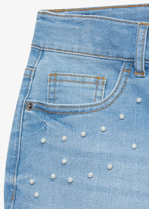 Jeans-Shorts Mid Waist, bonprix