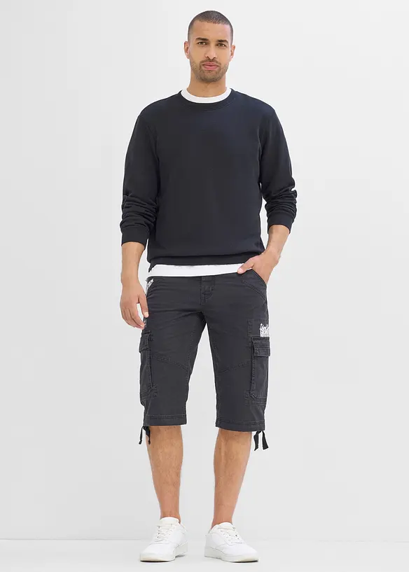 Long-Bermuda mit Cargotaschen in Regular-Fit, bonprix