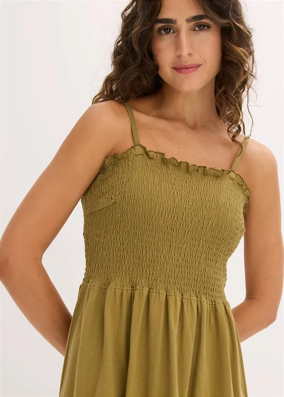 Jerseykleid aus reiner Bio-Baumwolle, bonprix