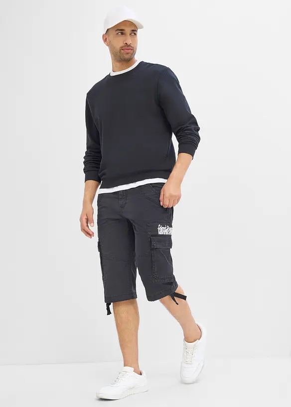 Long-Bermuda mit Cargotaschen in Regular-Fit, bonprix