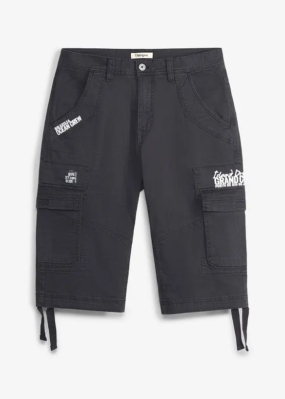 Long-Bermuda mit Cargotaschen in Regular-Fit, bonprix