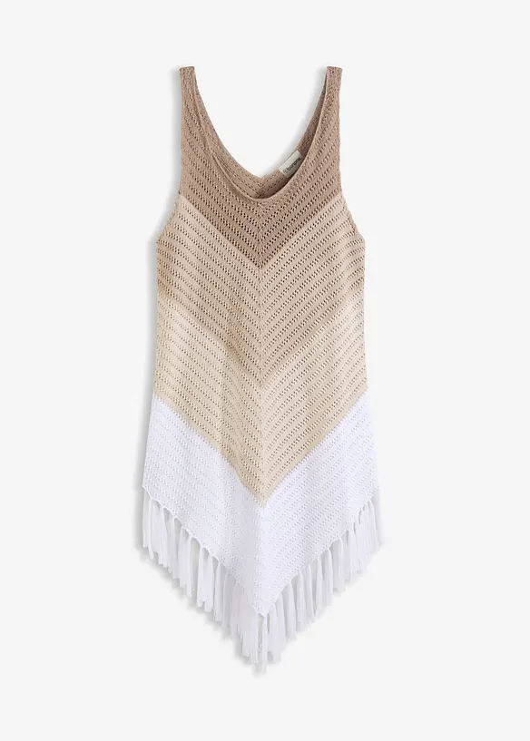 Robe de plage en maille l&eacute;g&egrave;re, bonprix
