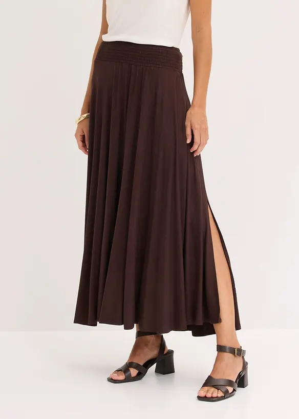 Jupe fluide en jersey viscose, bonprix