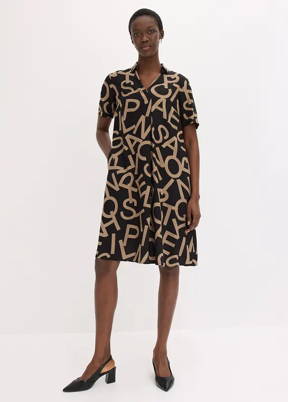 Robe en viscose fluide, bonprix