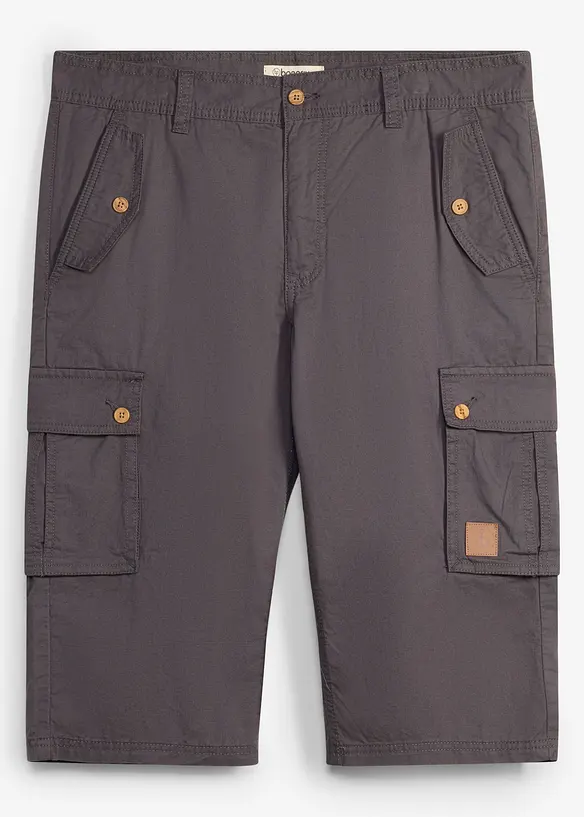 Bermuda cargo 100% coton, regular, bonprix