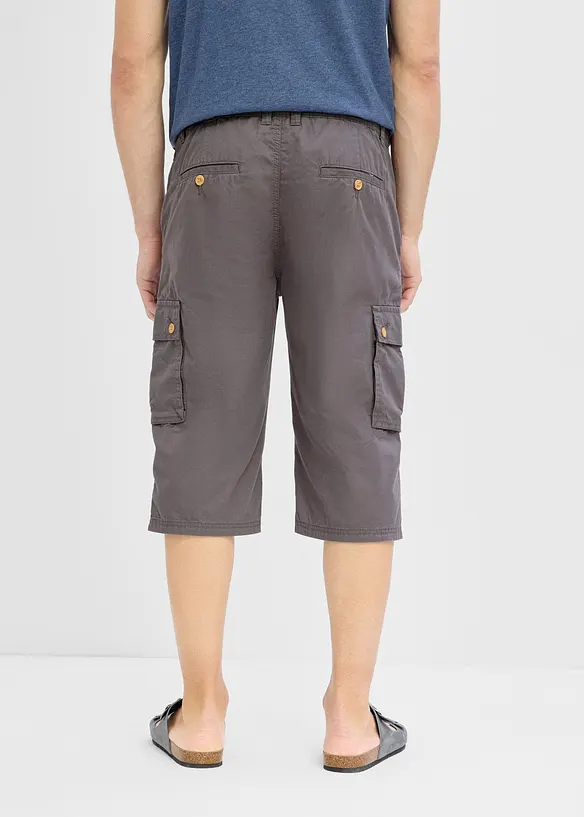 Bermuda cargo 100% coton, regular, bonprix