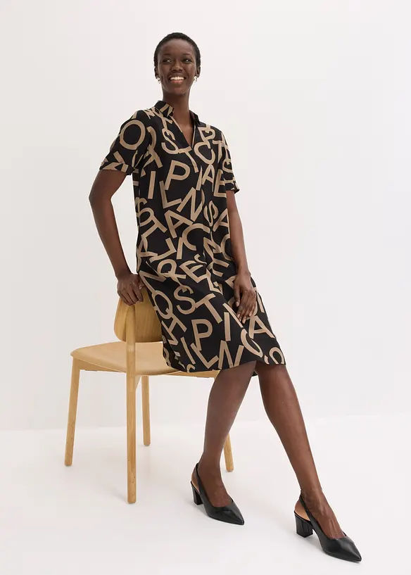 Robe en viscose fluide, bonprix