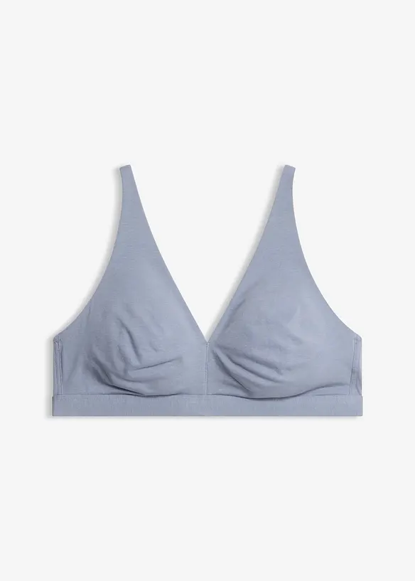 Soutien-gorge bralette coton sans armatures, bonprix