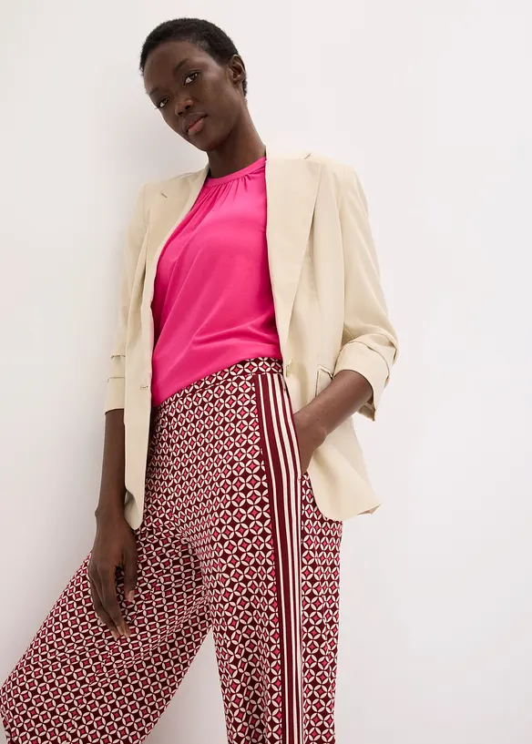 Jersey-Hose mit Minimaldesign, bonprix
