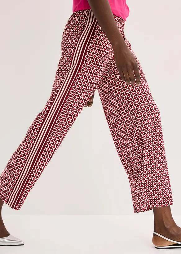 Jersey-Hose mit Minimaldesign, bonprix