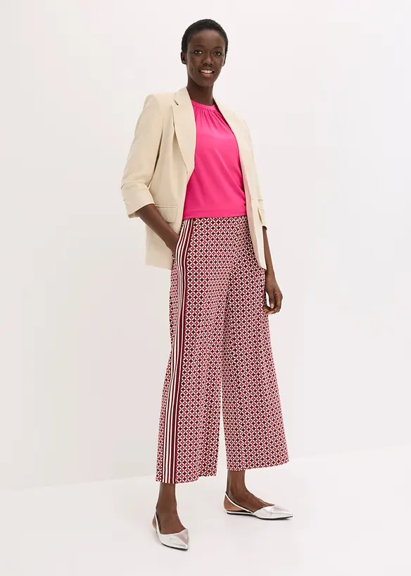 Jersey-Hose mit Minimaldesign, bonprix