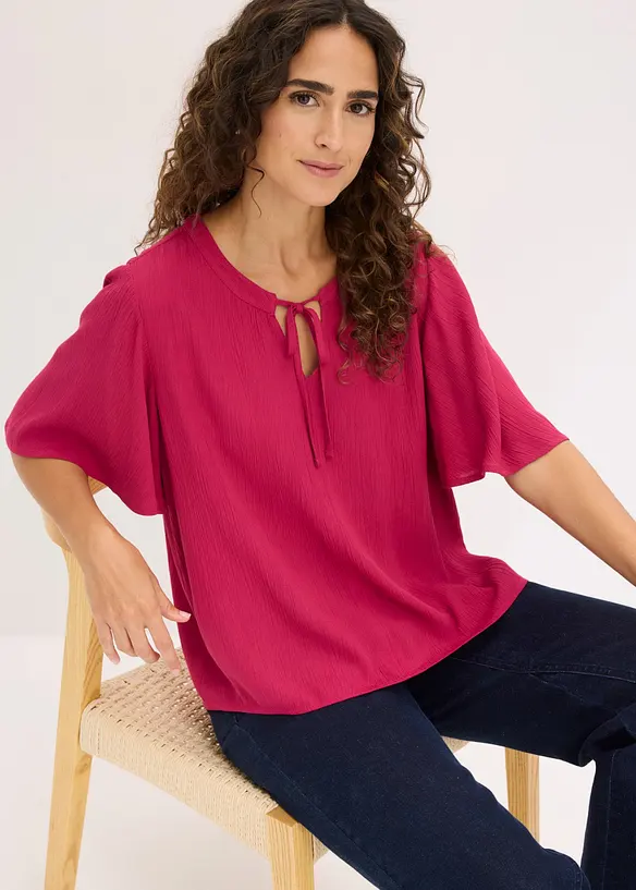 Blouse longue en viscose fluide, bonprix
