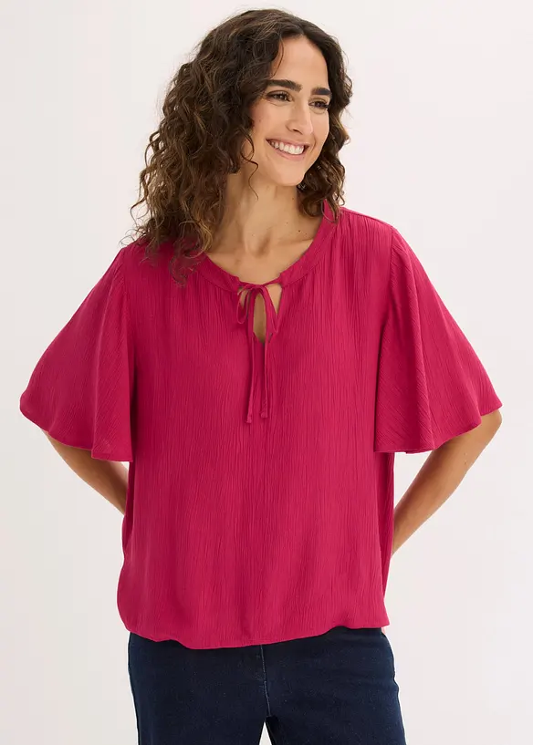 Blouse longue en viscose fluide, bonprix