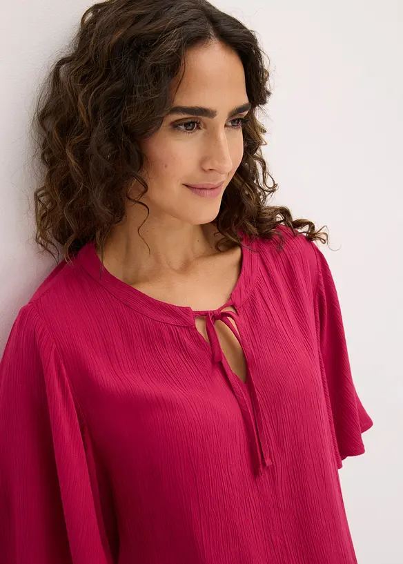 Blouse longue en viscose fluide, bonprix