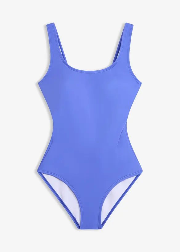 Maillot 1 pi&egrave;ce &eacute;chancrure haute dans le dos, bonprix