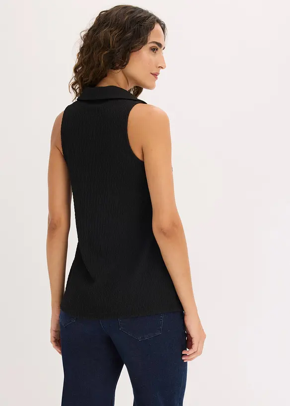Top en cr&ecirc;pe textur&eacute;, bonprix