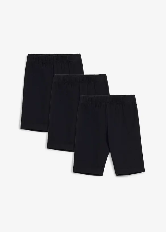 Lot de 3 cyclistes en coton extensible, bonprix