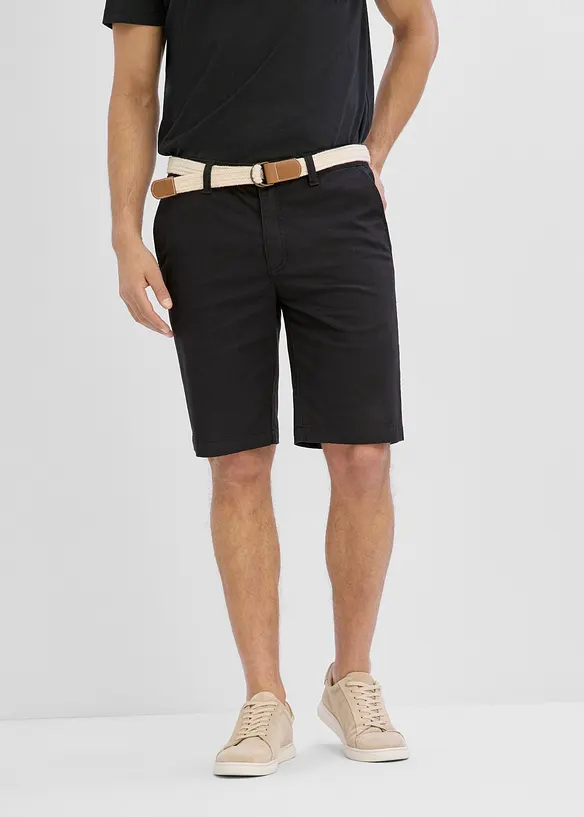 Bermuda extensible avec ceinture, regular, bonprix
