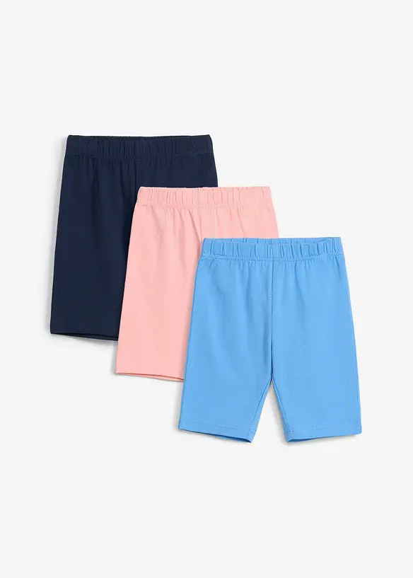 Lot de 3 cyclistes en coton extensible, bonprix