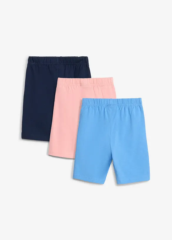 Lot de 3 cyclistes en coton extensible, bonprix