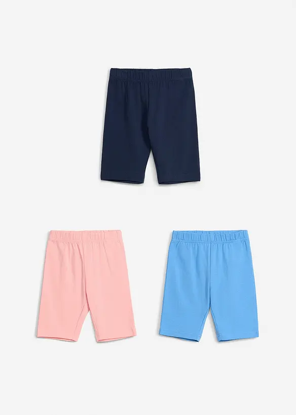 Lot de 3 cyclistes en coton extensible, bonprix