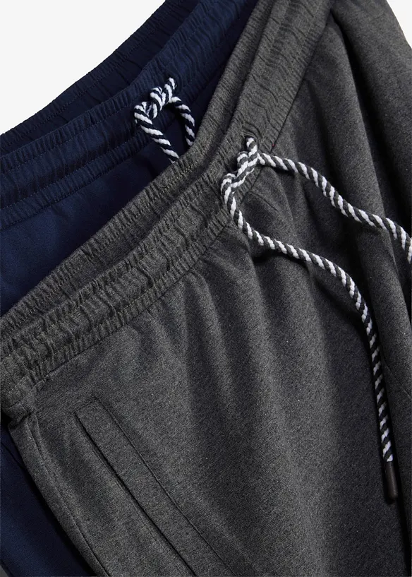 Lot de 2 bermudas en jersey 100% coton, bonprix
