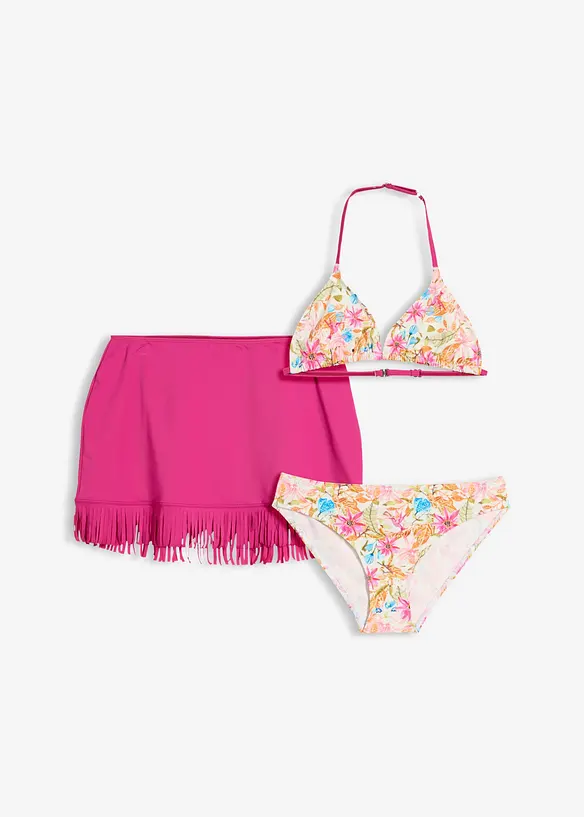 Bikini et jupe (ens. 3 pces), bonprix