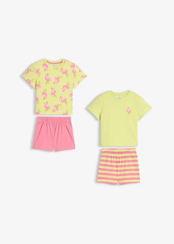 Doppelpack Shorty aus reiner Baumwolle (4-tlg.Set), bonprix