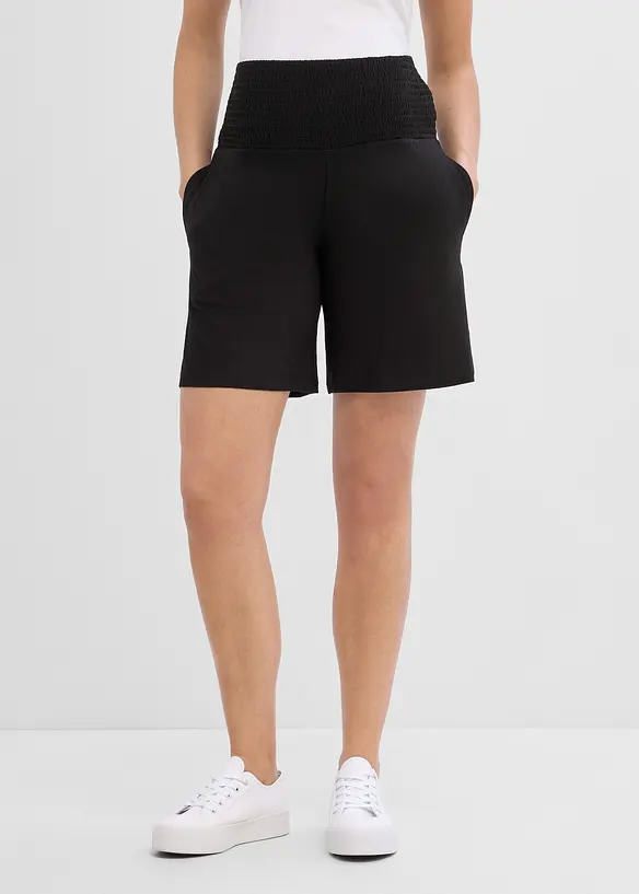 Leichte Jersey-Shorts f&uuml;r die Schwangerschaft und danach (2er Pack), bonprix