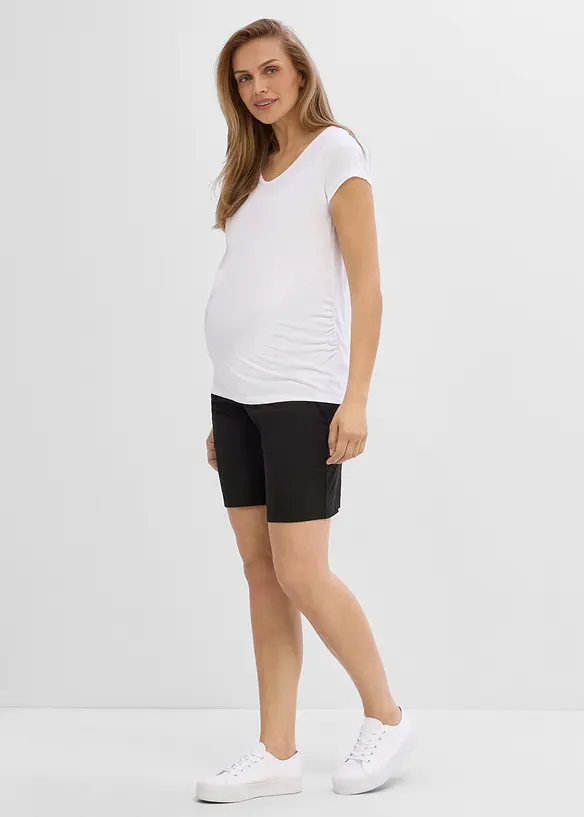 Leichte Jersey-Shorts f&uuml;r die Schwangerschaft und danach (2er Pack), bonprix