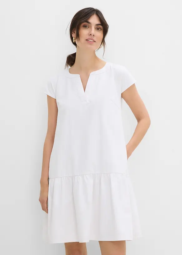 Jeans-Tunika-Kleid aus Baumwolle, bonprix