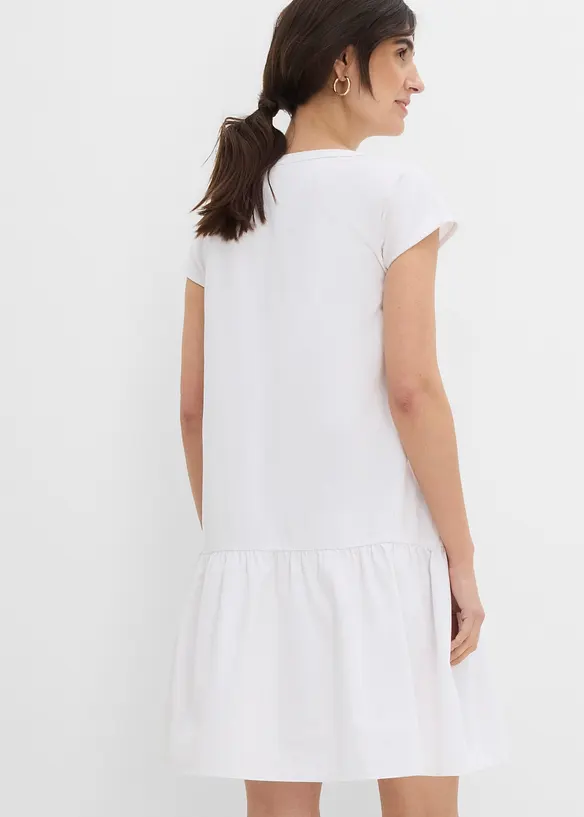Jeans-Tunika-Kleid aus Baumwolle, bonprix