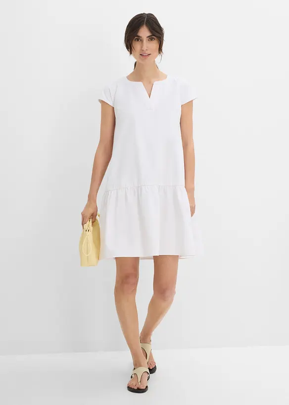 Jeans-Tunika-Kleid aus Baumwolle, bonprix