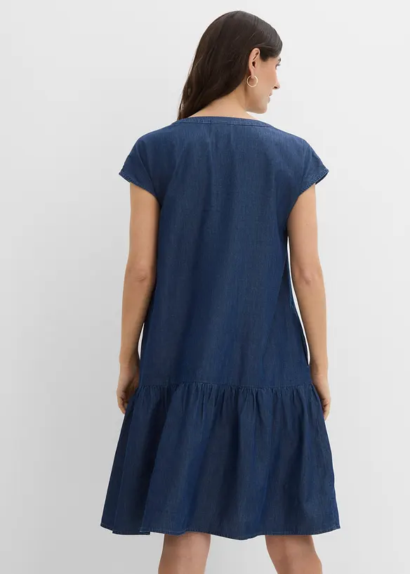 Jeans-Tunika-Kleid aus Baumwolle, bonprix