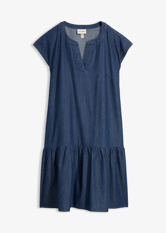 Jeans-Tunika-Kleid aus Baumwolle, bonprix