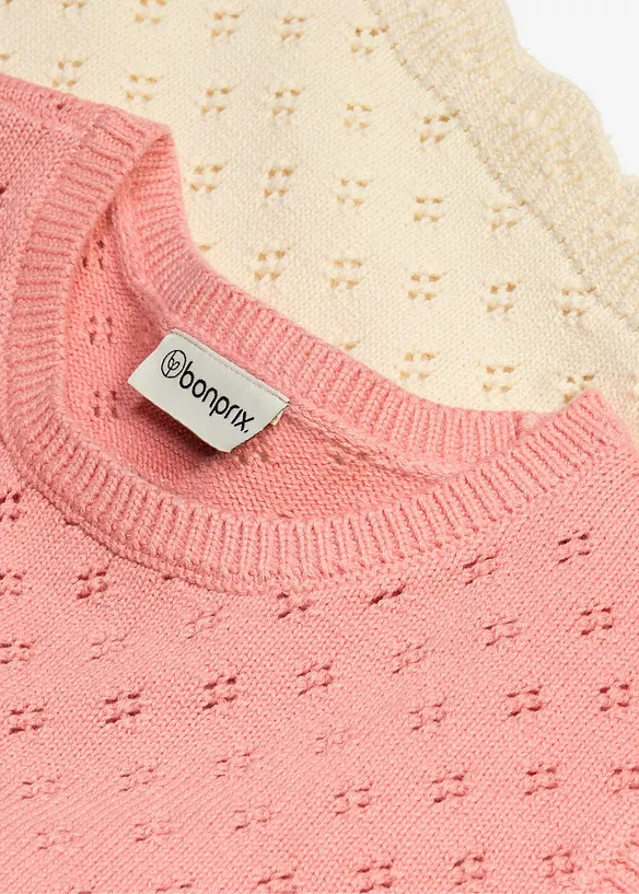 Stricktop mit Farbverlauf, bonprix