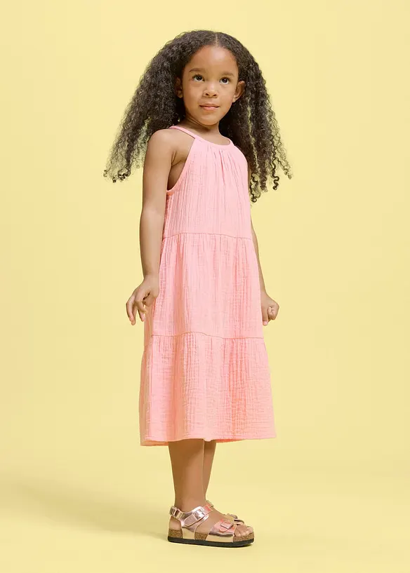 Kleid aus luftigem Musselin, bonprix