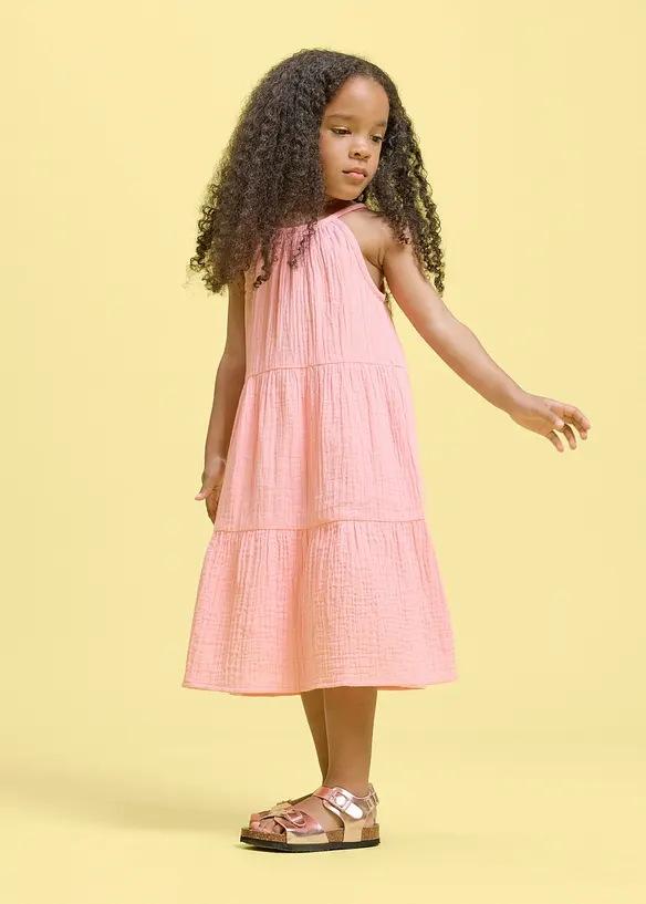 Kleid aus luftigem Musselin, bonprix