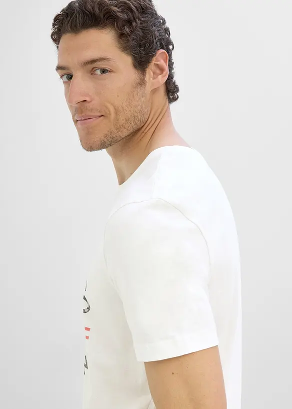 T-Shirt aus reiner Bio-Baumwolle, bonprix