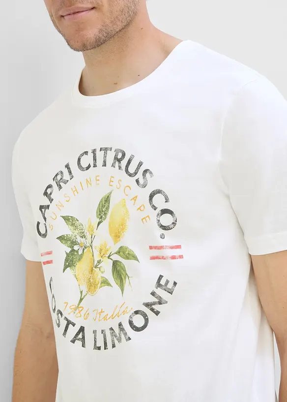 T-Shirt aus reiner Bio-Baumwolle, bonprix