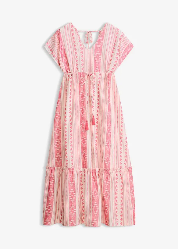 Midikleid aus Baumwoll-Mix, bonprix